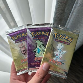 Neo Destiny is never a miss ❤️‍🔥 thanks a lot @loosepacks #pokémon #pokemoncollector #vintage #love #nintendo #neo...